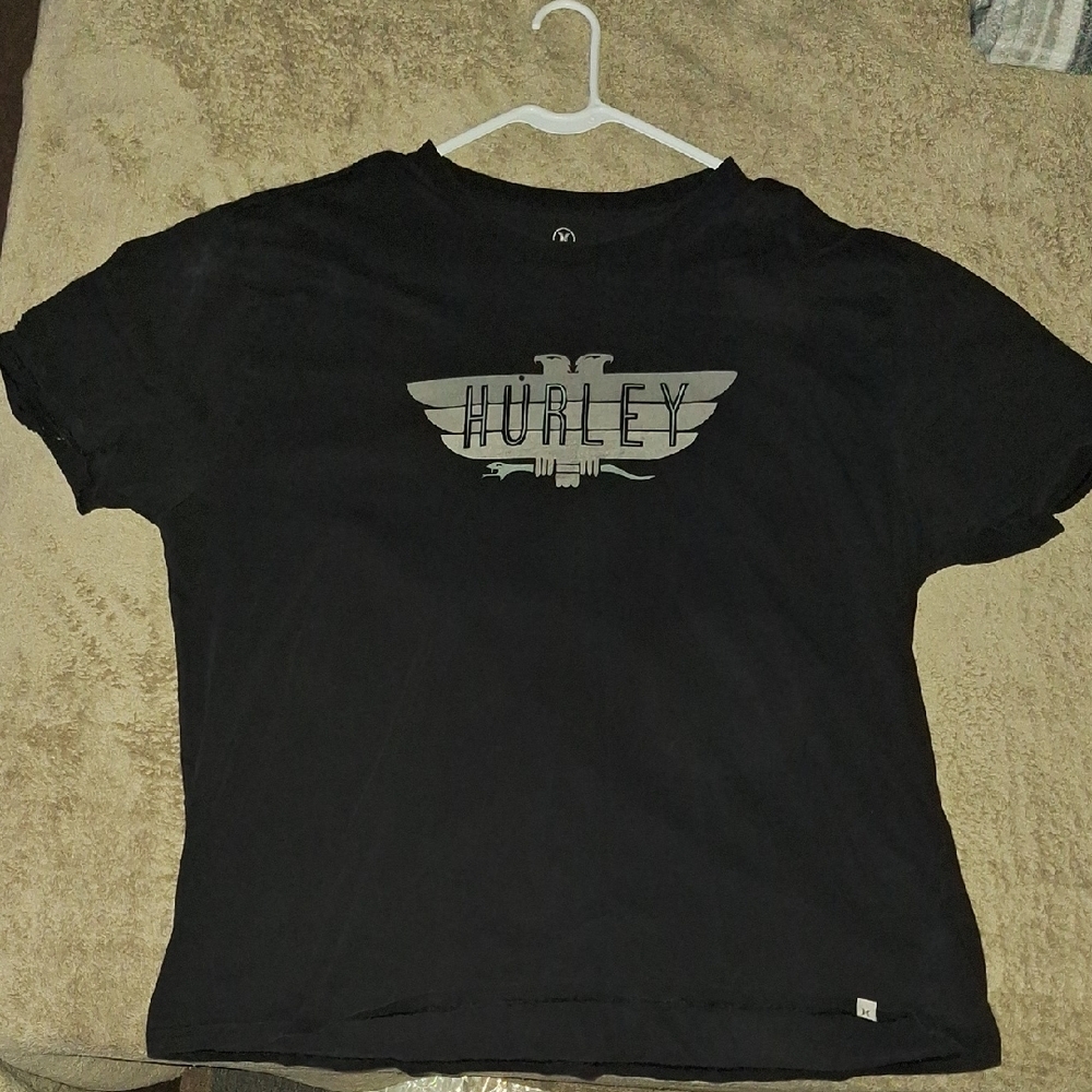 Hurley Black Short Sleeve Tee